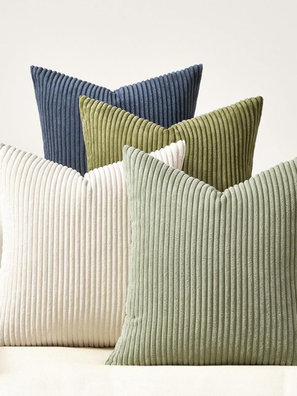 Decorative Velvet Pillow Covers 18x18 Muted Teal Boho Farmhouse Couch Throw